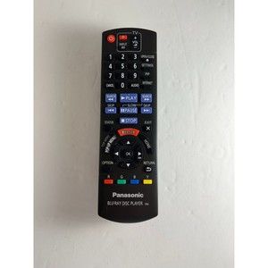 Genuine Original Panasonic Blu-Ray Disc Player IR6 Remote Control Bluray DVD